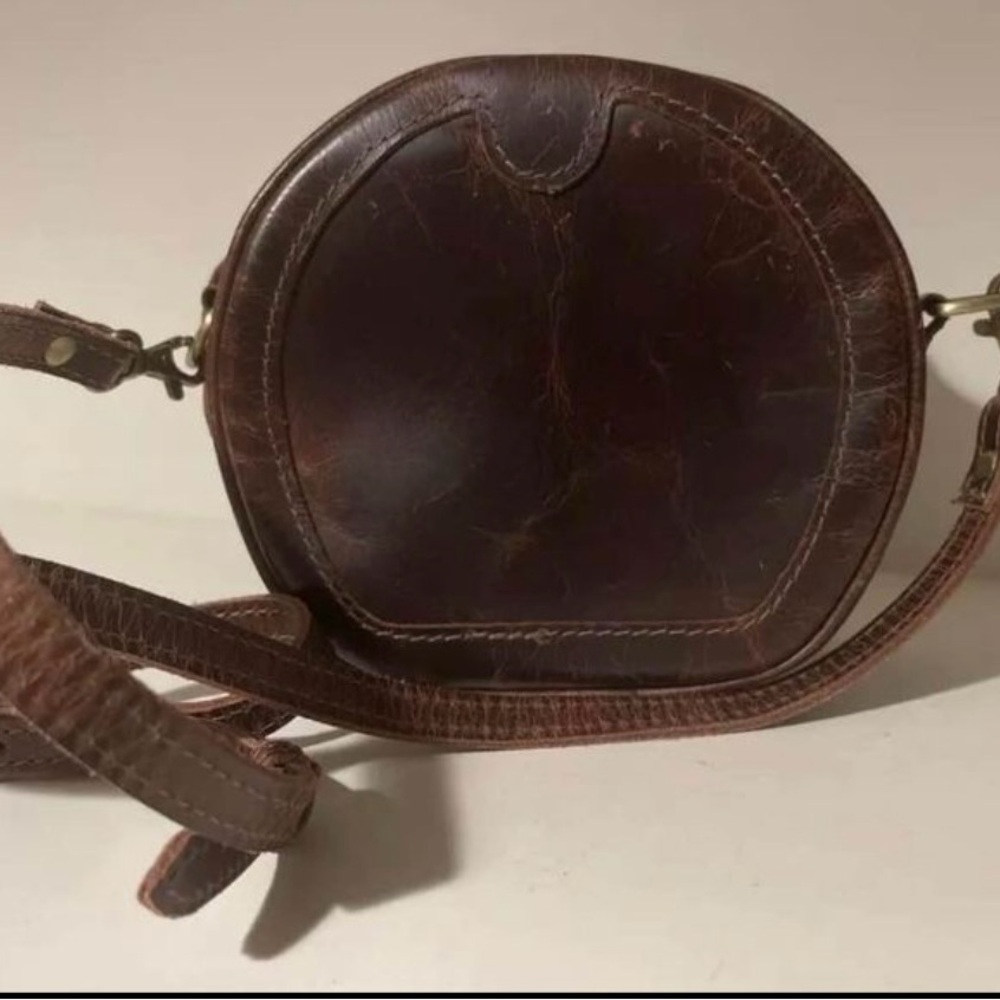 Leather Texan Crossbody